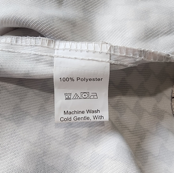 SHEIN Houndstooth Print Drop Shoulder Jacket, size L, brown/white - Picture 8 of 9